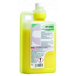 Kemika - Grit Super C, detergente sgrassante multiuso (6 x 1 chilo)