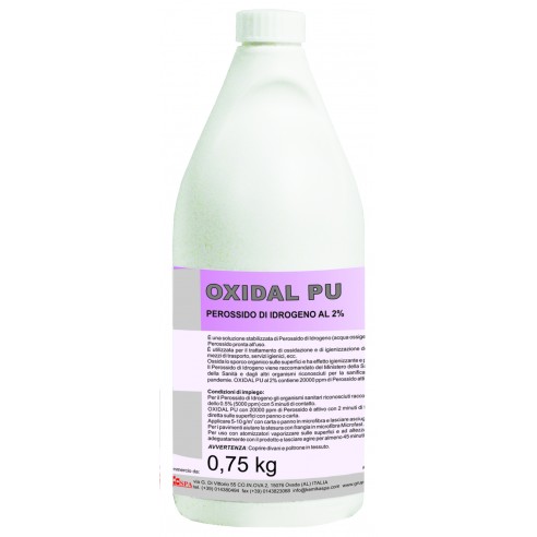 Kemika - Oxidal PU, perossido di idrogeno al 2% (6 x 750 ml)