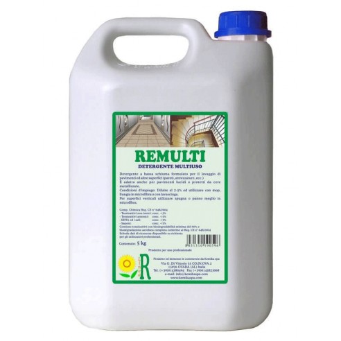 Kemika - Remulti, detergente multiuso (2 x 5 chili)
