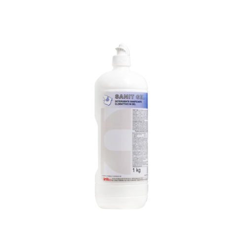 Kemika - Sanit Gel, detergente cloroattivo igienizzante in gel (6 x 1 chilo)