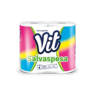 Cartiera Confalone - Vit Salvaspesa, carta igienica 4x15