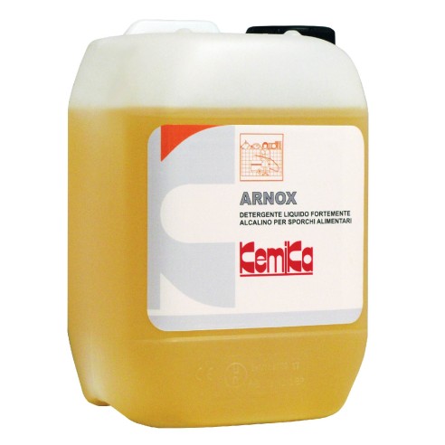 Kemika - Arnox, detergente fortemente alcalino per sporchi alimentari (2 x 5 chili)