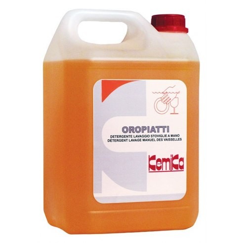 Kemika - Oropiatti, detergente liquido per il lavaggio delle stoviglie (2 x 5 chili)
