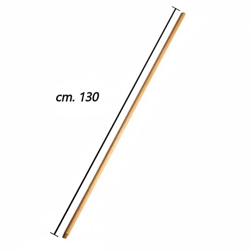 Euroscope - Manico in Legno Naturale (130 cm -...