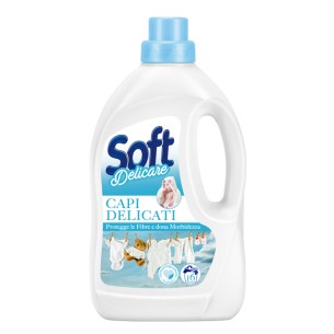 Soft - Delicare, detersivo Capi Delicati (15 x 0,9 lt -...