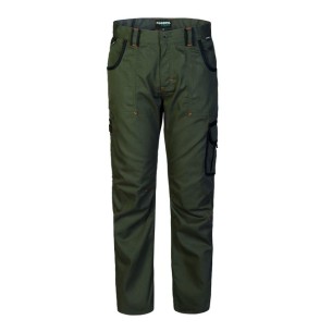 Rossini Trading - Pantalone Fangio Verde/nero Cat. I° - EN ISO 13688