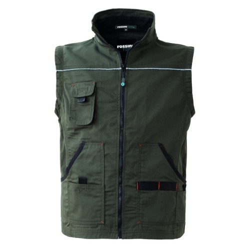 Rossini Trading - Gilet Fangio Verde/Nero Cat....