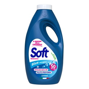 Soft - Detersivo Blue Oxygen (5 x 2,25 lt 50 lavaggi)