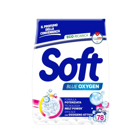 Soft - Multi Polvere Lavatrice Blue Oxygen (78...