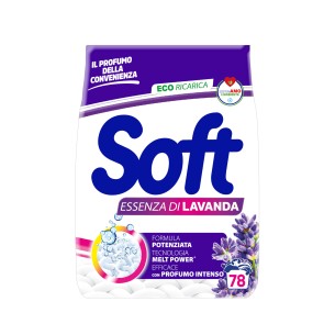 Soft - Multi Polvere Lavatrice Lavanda (78 Lavaggi -...