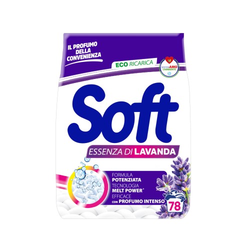 Soft - Multi Polvere Lavatrice Lavanda (78...