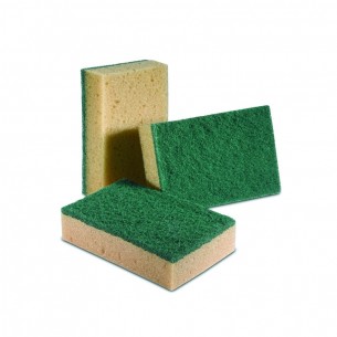 Ipc Tools - Sponbrown, spugna accoppiata 14x9,5 cm (10 pezzi)