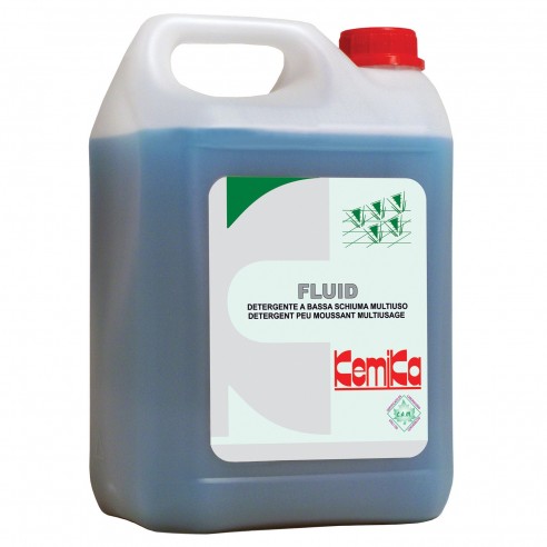 Kemika - Fluid, detergente sgrassante a bassa schiuma (2 x 5 chili)